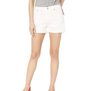 JCREW white jean shorts
